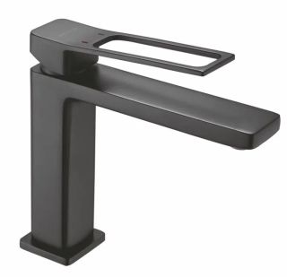 Смеситель для раковины Shevanik S6901H чёрный